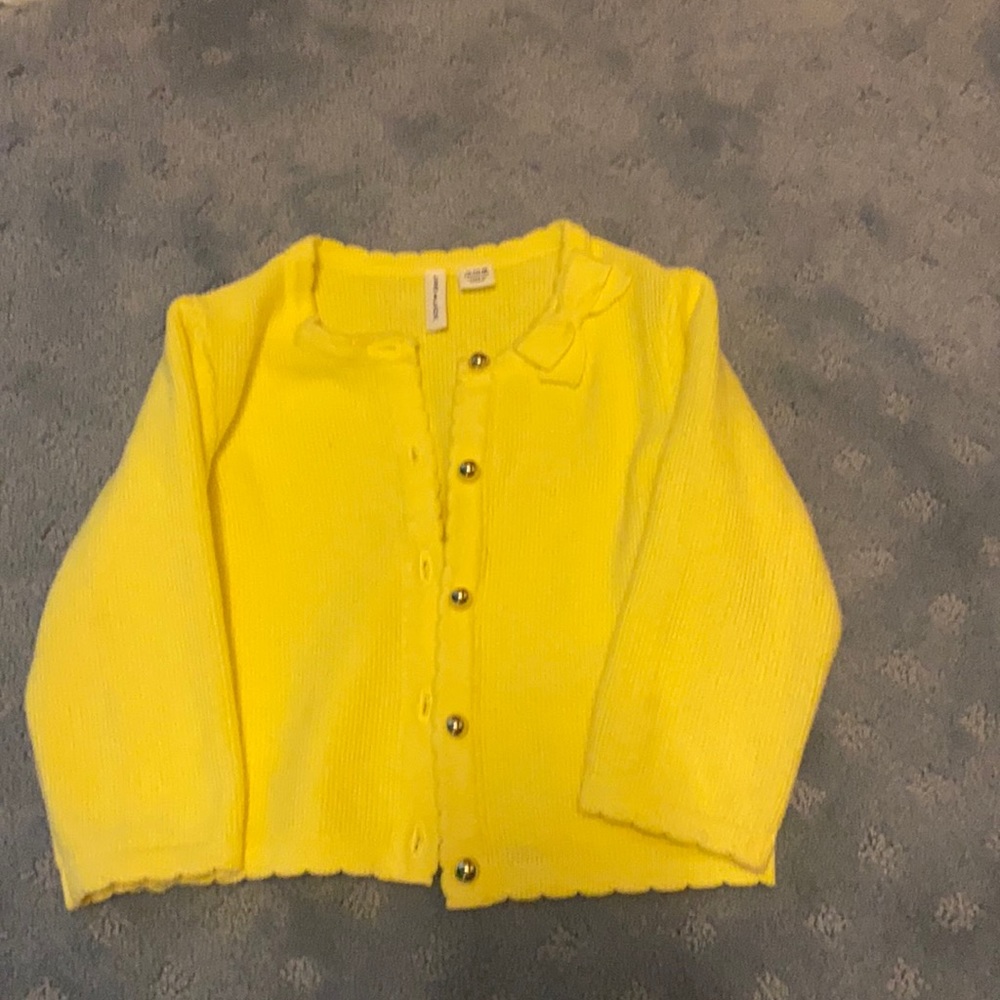 Janue and jack toddler girl bow cardigan